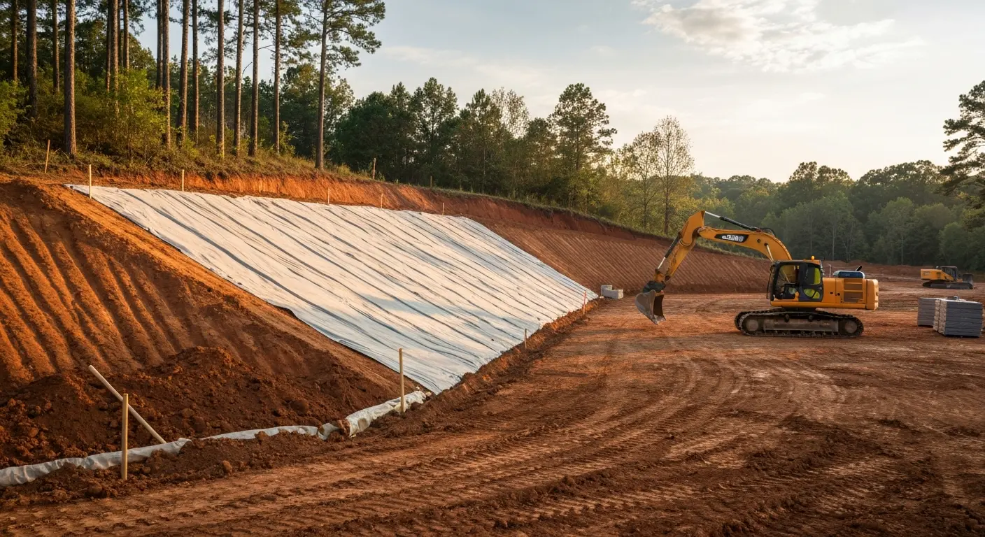 Excavation and site preparation