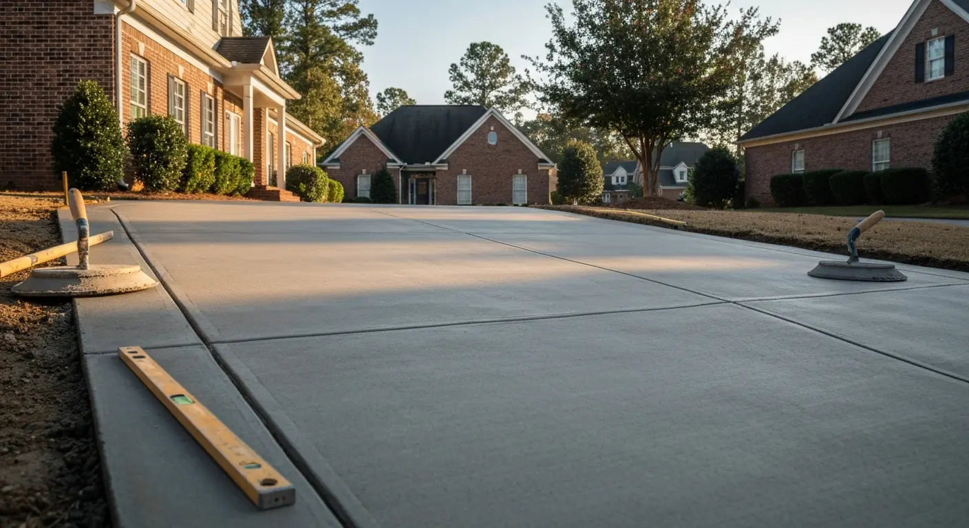 Driveway installation