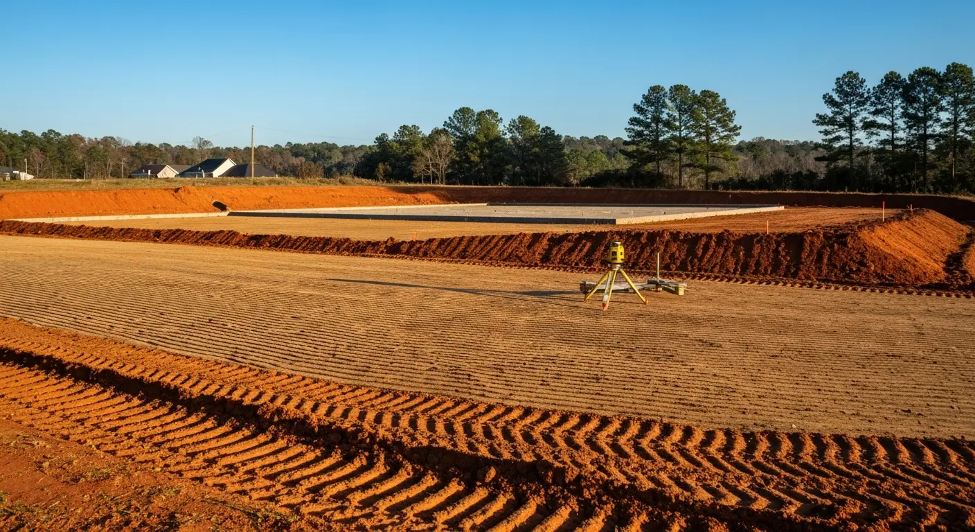 Land grading services