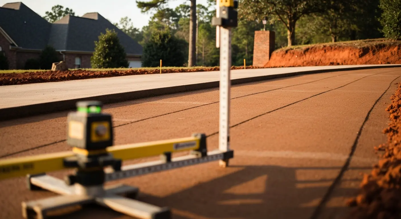 Fine grading and finishing