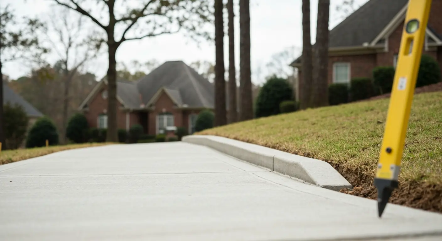 Sidewalk installation