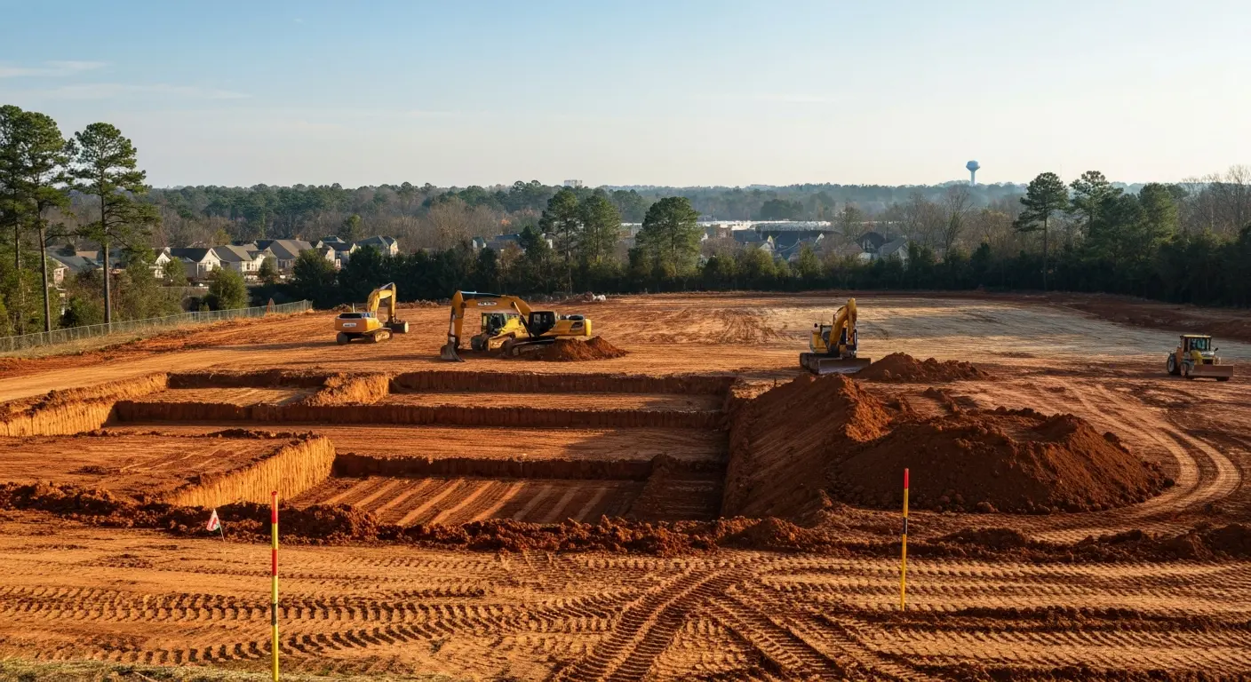 Commercial excavation project