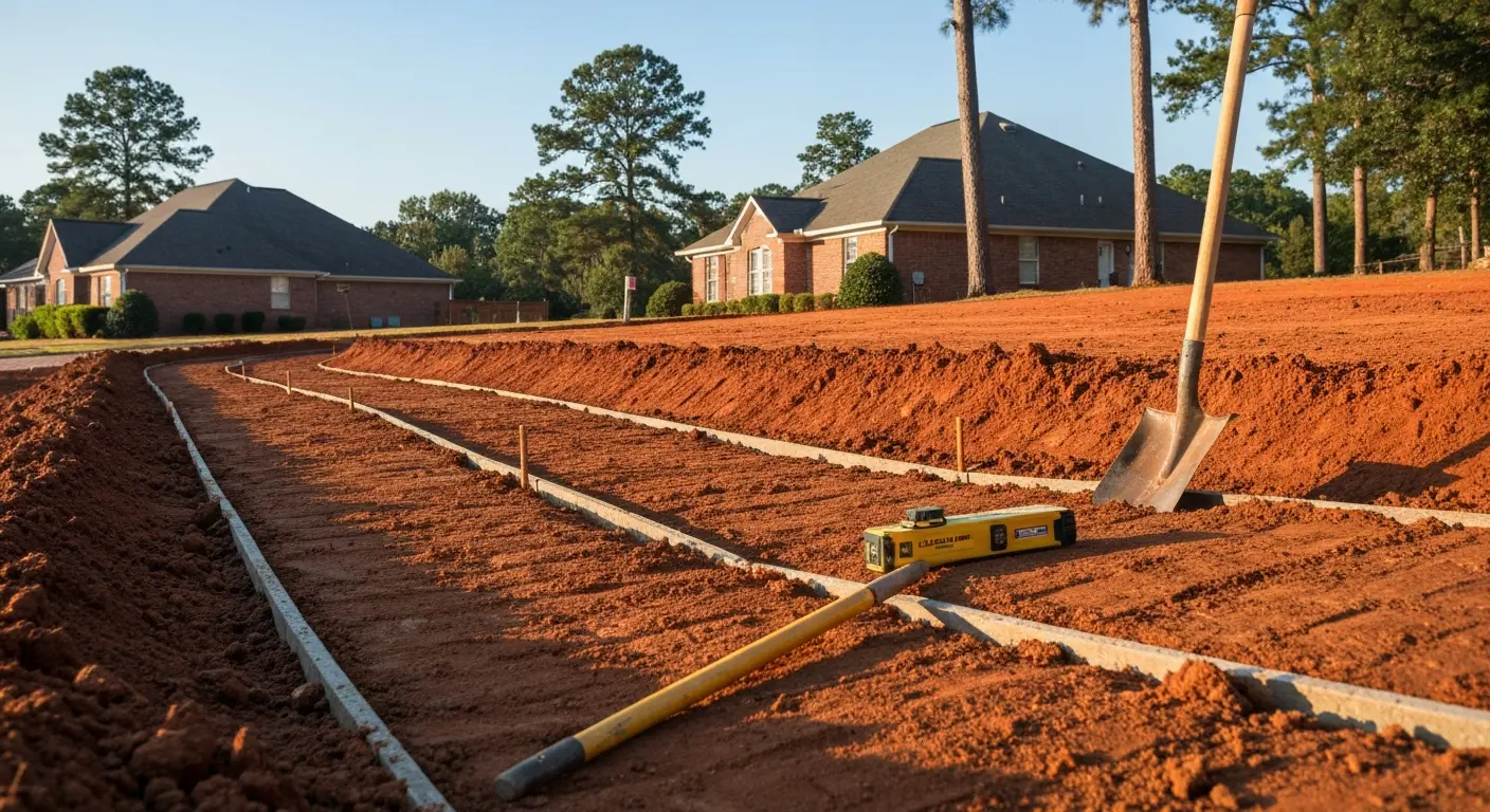 Drainage system installation