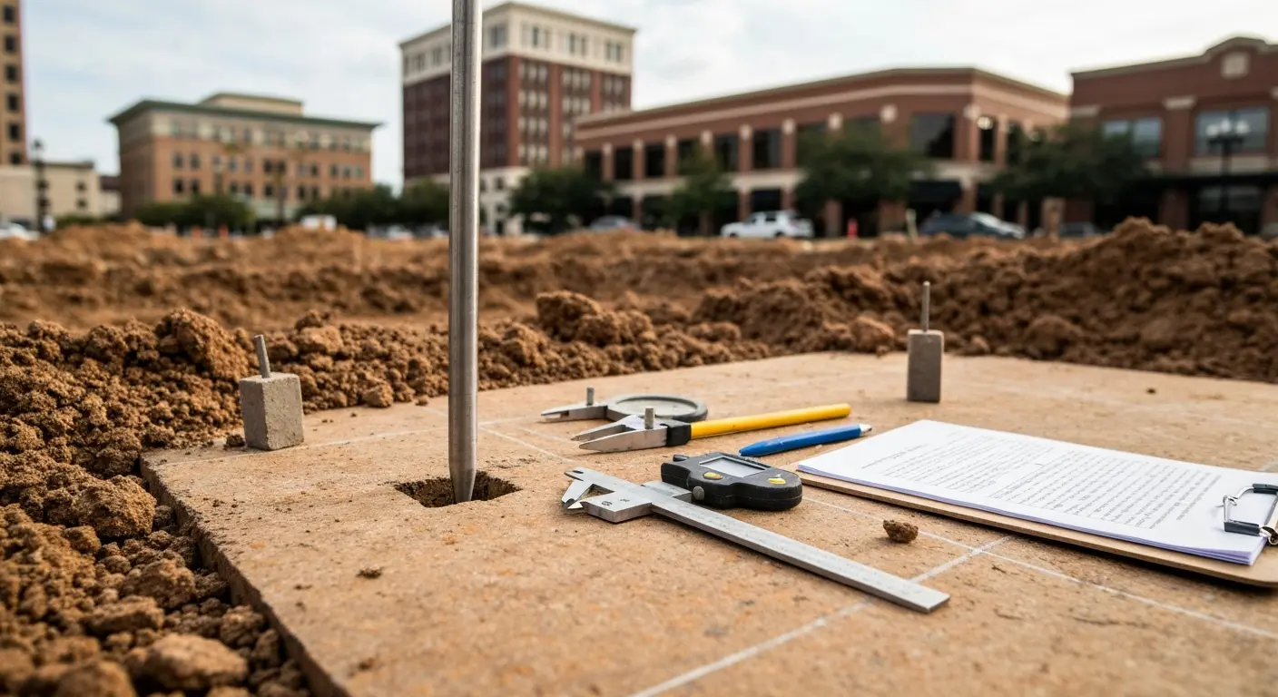 Soil probing and assessment