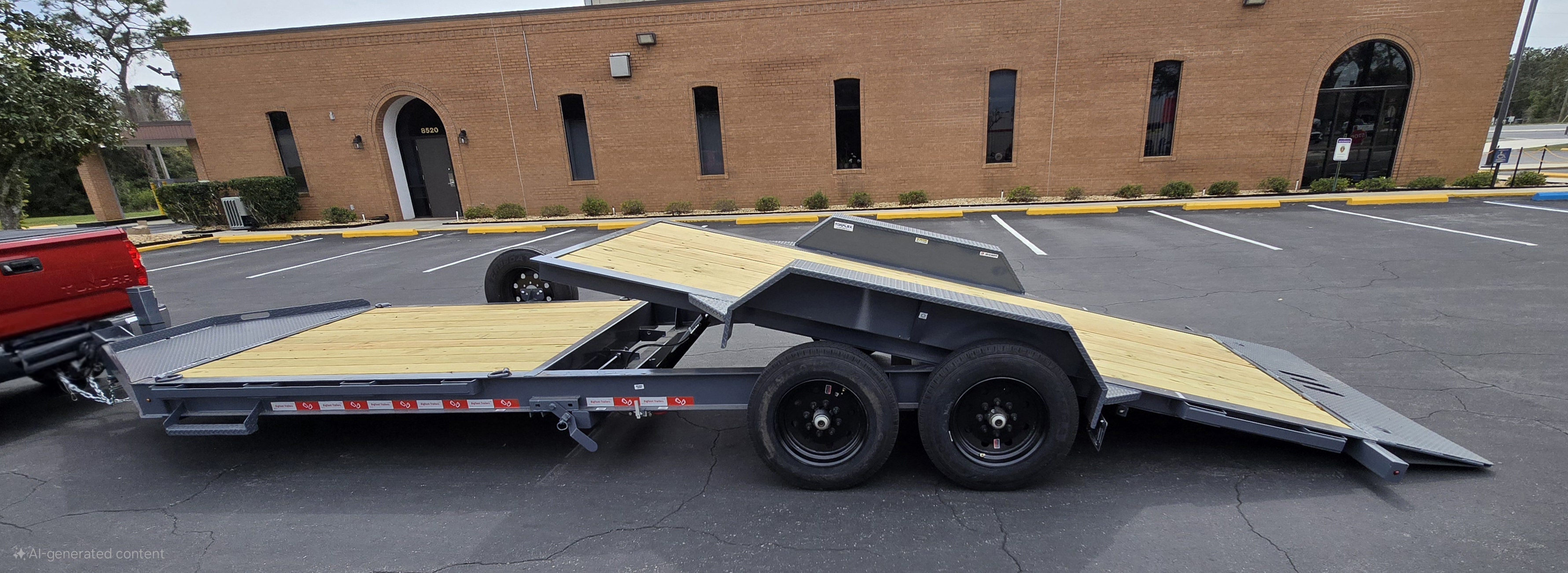 Tilt Deck/Deck Over Trailers