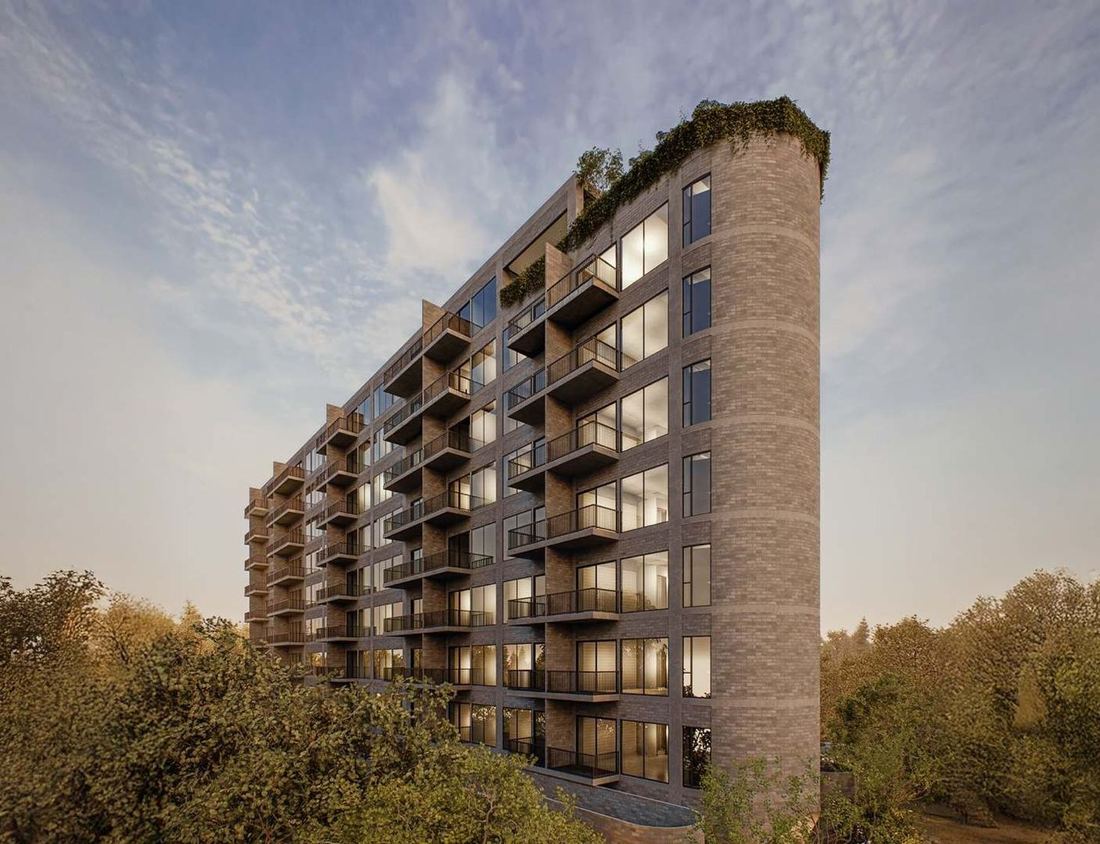 Render de 613 Living, Poniente