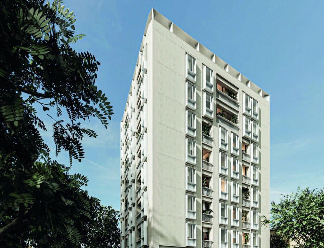 Render de Giralda Vertical, Zona por confirmar