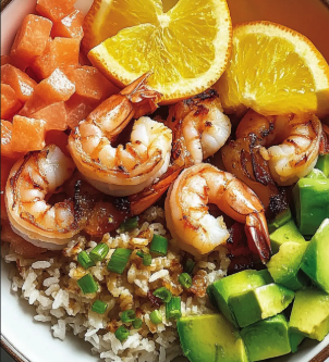 Citrus Shrimp Detox Bowl