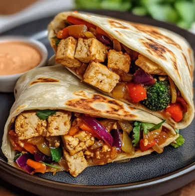 Tofu Veggie Wrap