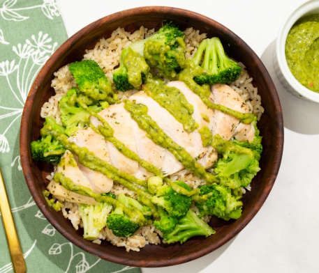 Green Goddess Chicken Bowl