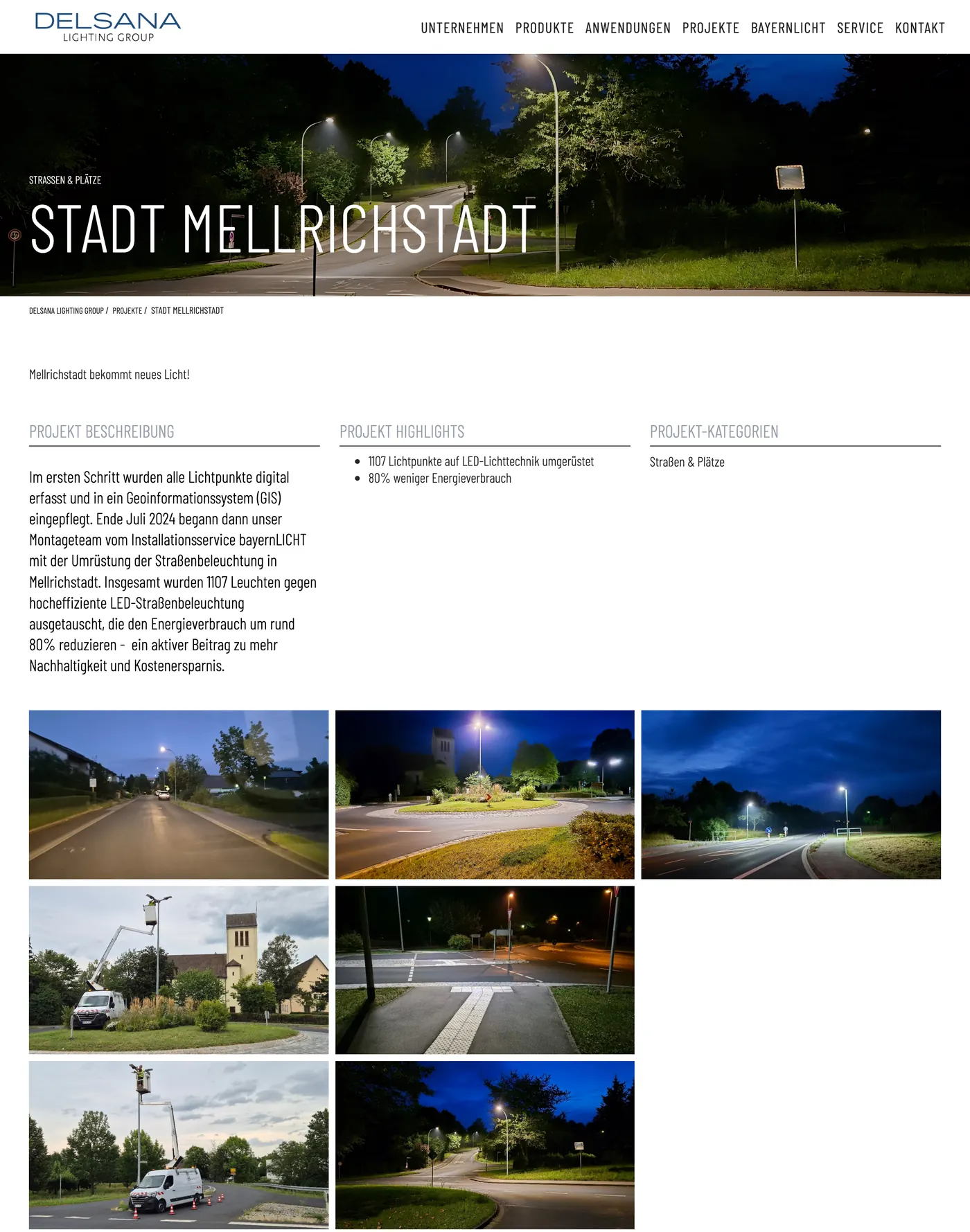 Projektseite Mellrichstadt
