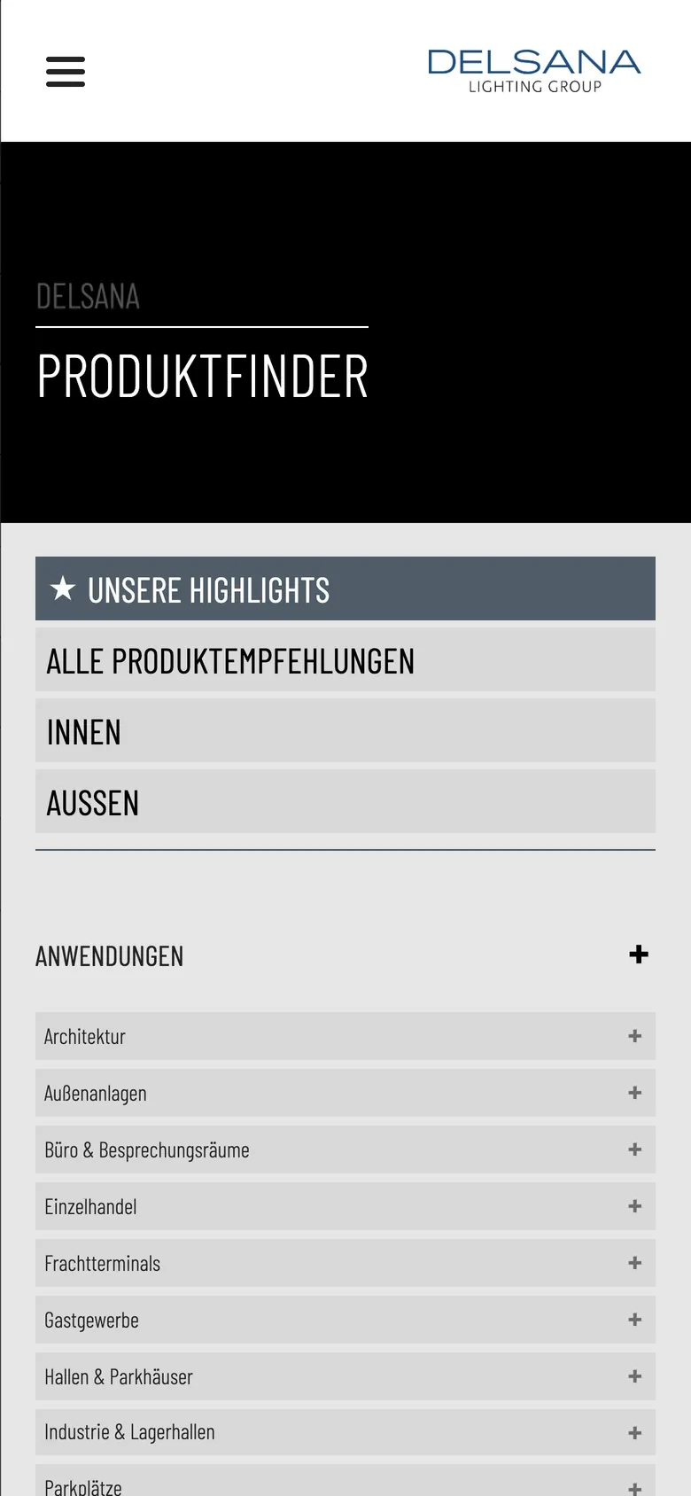 Produktfinder