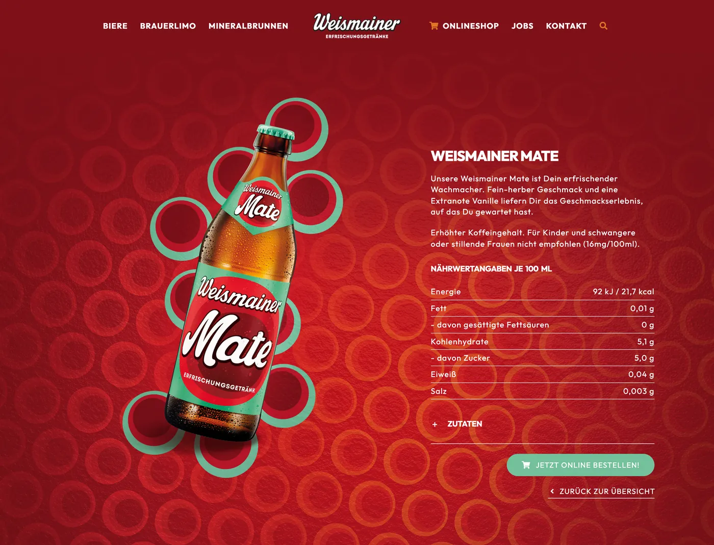 Produktseite Mate