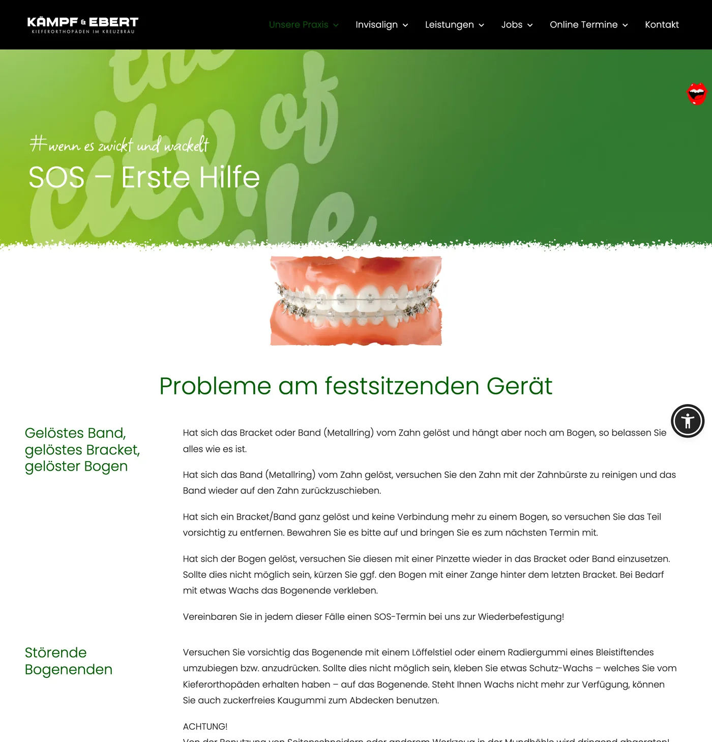 SOS – Erste Hilfe