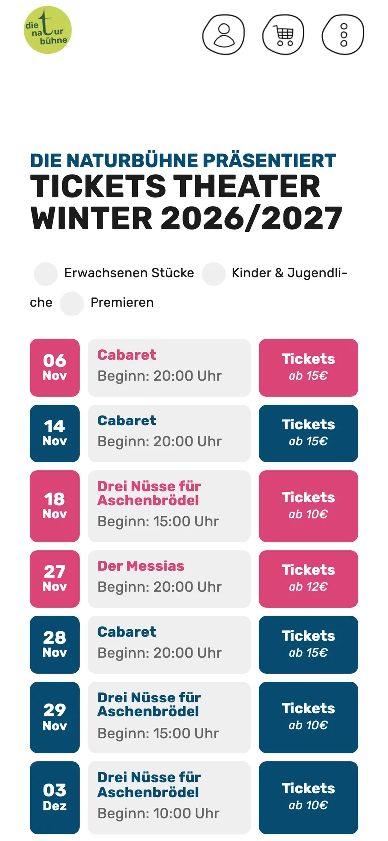 Spielplan