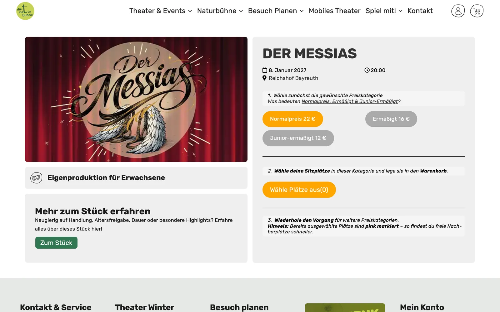 Vorstellungsseite Der Messias
