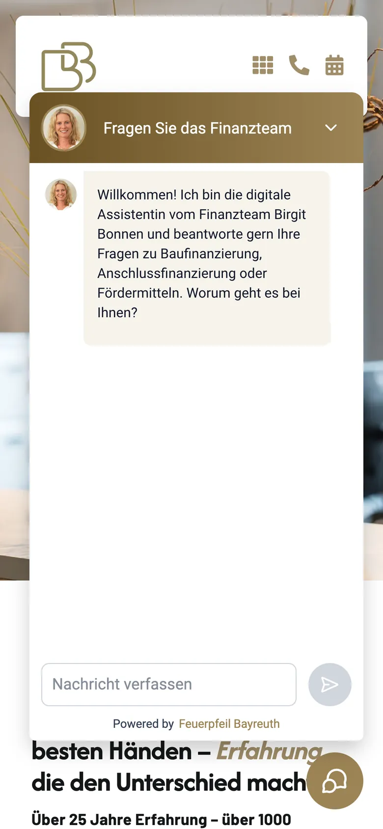 Auf dem Handy