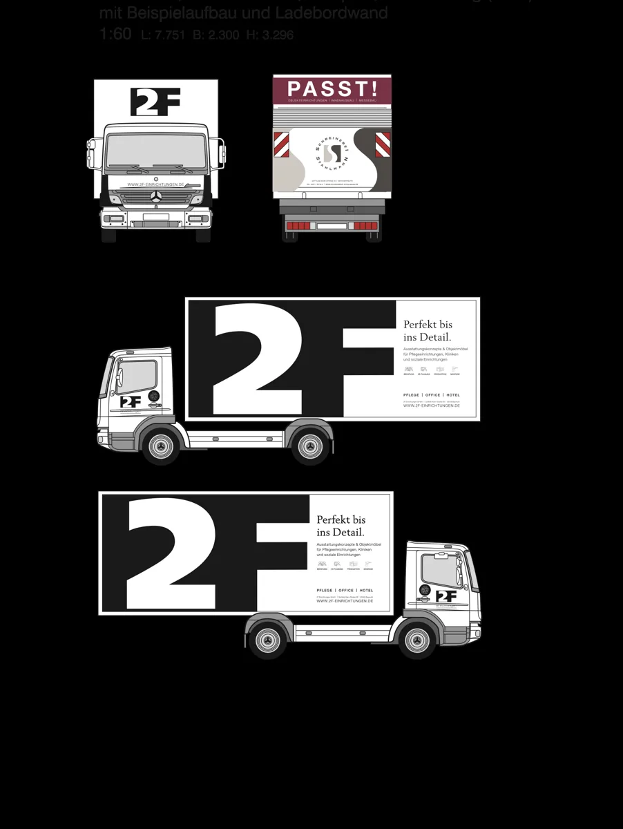 Entwurf Mercedes Atego 2F Einrichtungen