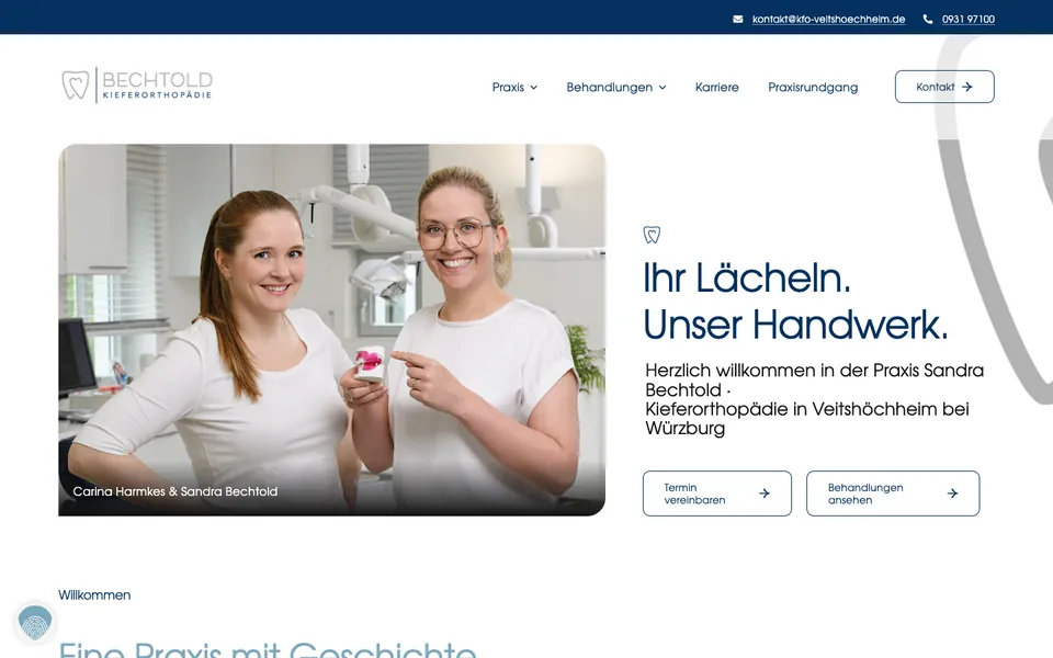 Startseite von kfo-veitshoechheim.de