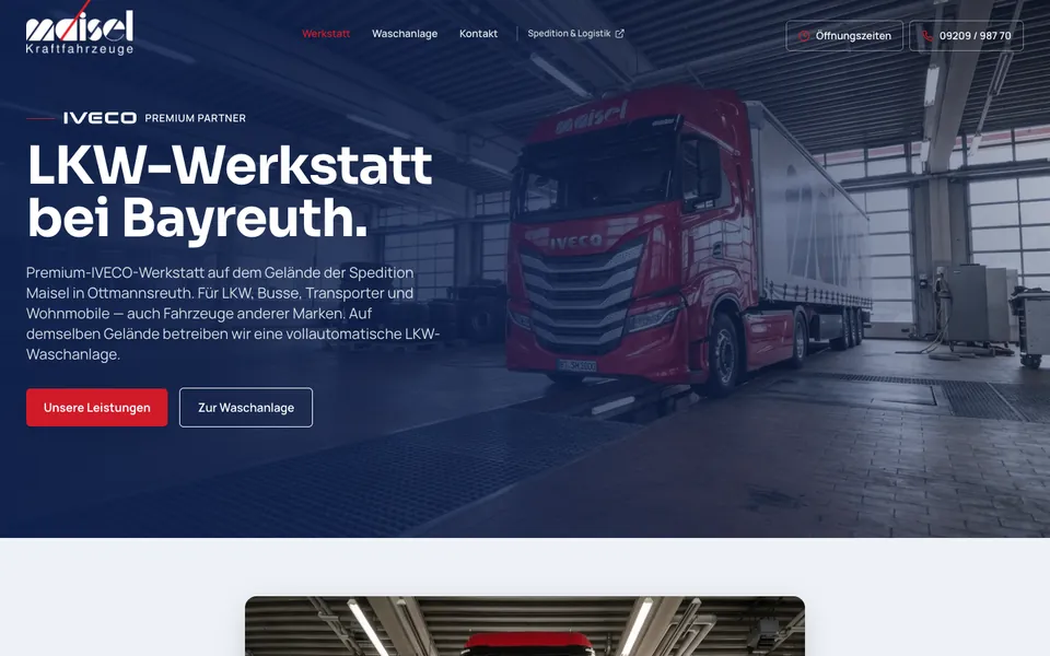 Startseite von maisel-iveco.de