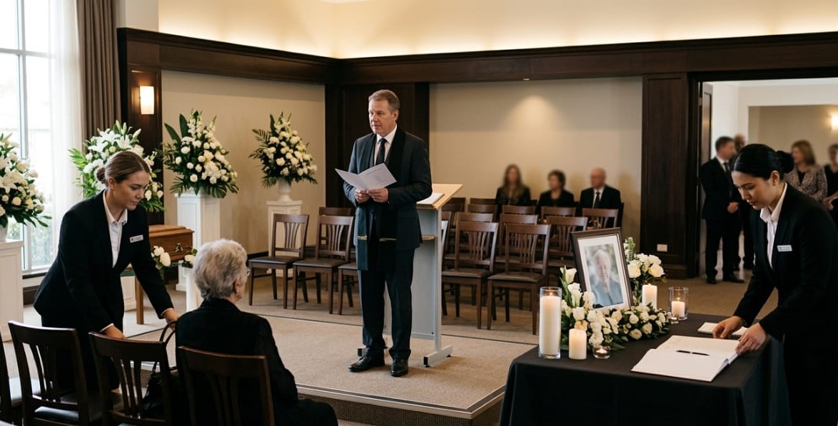 Velório e cerimônia