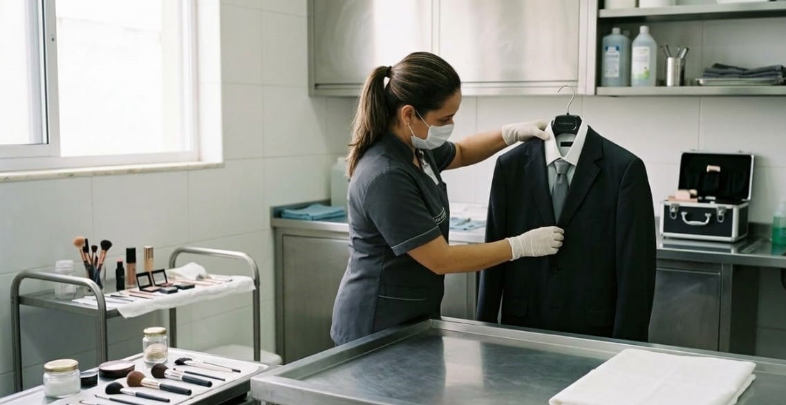 Preparação funerária