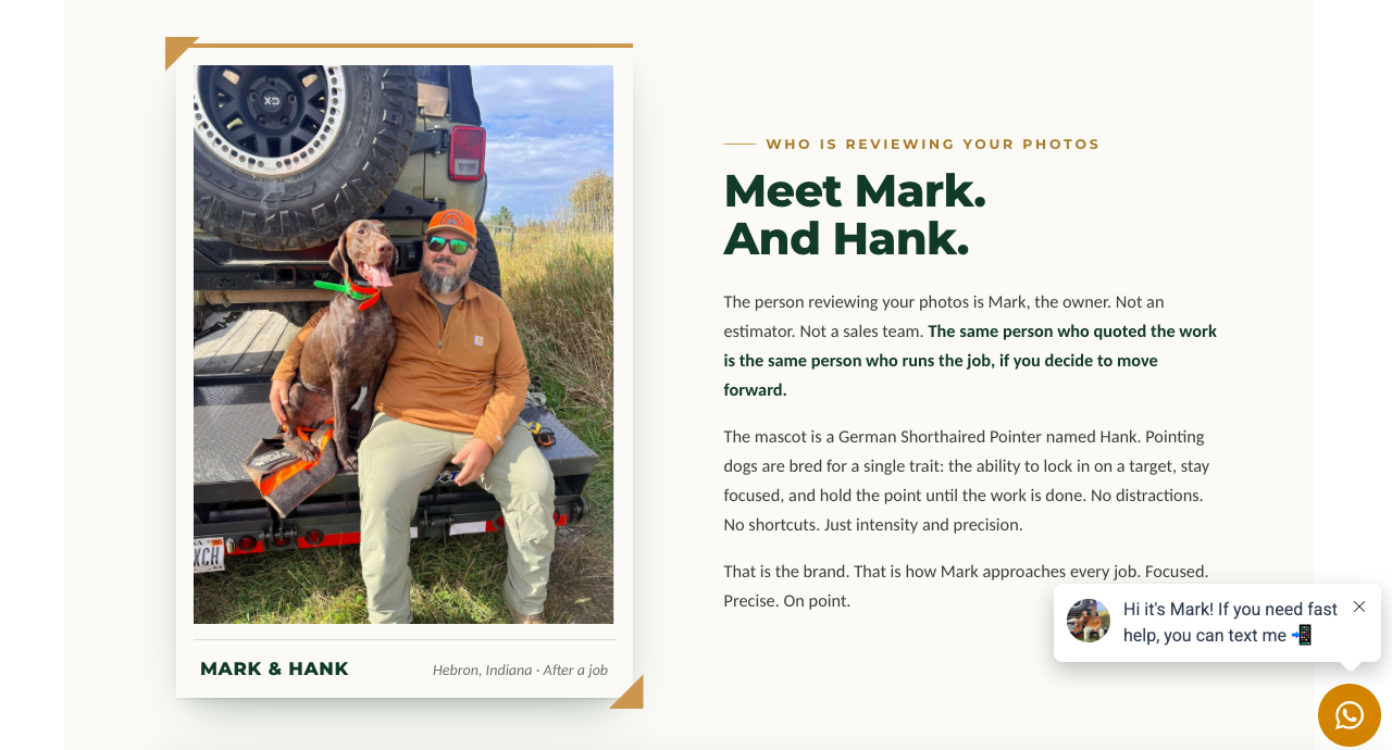 Mark, owner of On Point Tree Care