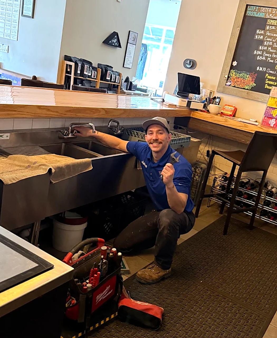 John & Tony Webster — Barr Web Plumbing