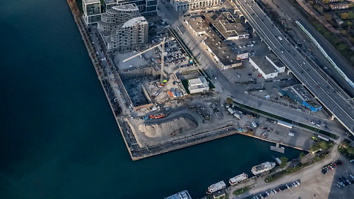The 12-acre site in Quayside is currently being developed following Sidewalk Labs' contract win The 12-acre site in Quayside is currently being developed following Sidewalk Labs' contract win