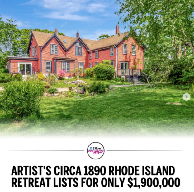 Zillow Gone Wild: Artist’s Dream Home in Rhode Island Goes Viral