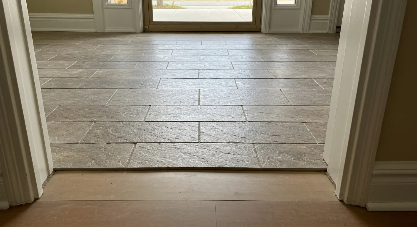 Entryway floor tile