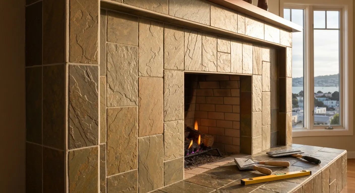 Specialty tile installation