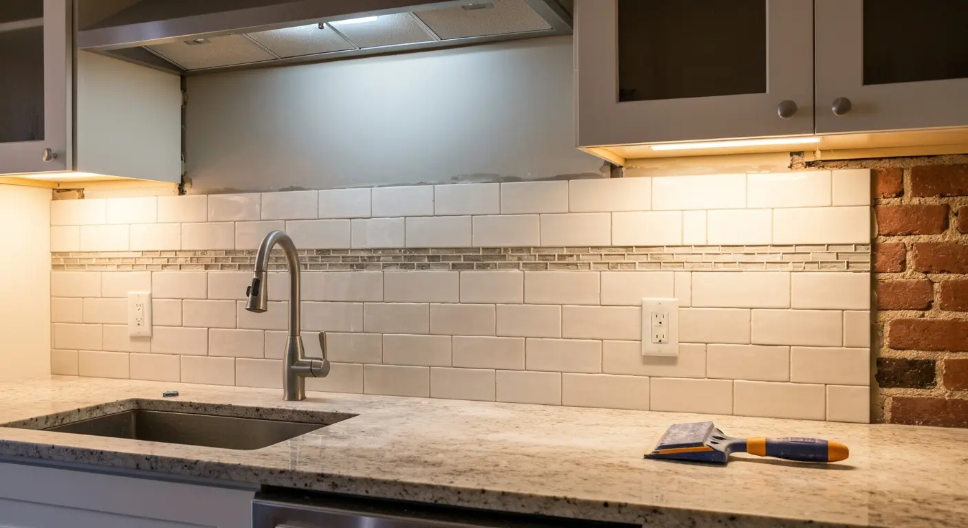 Kitchen backsplash tile