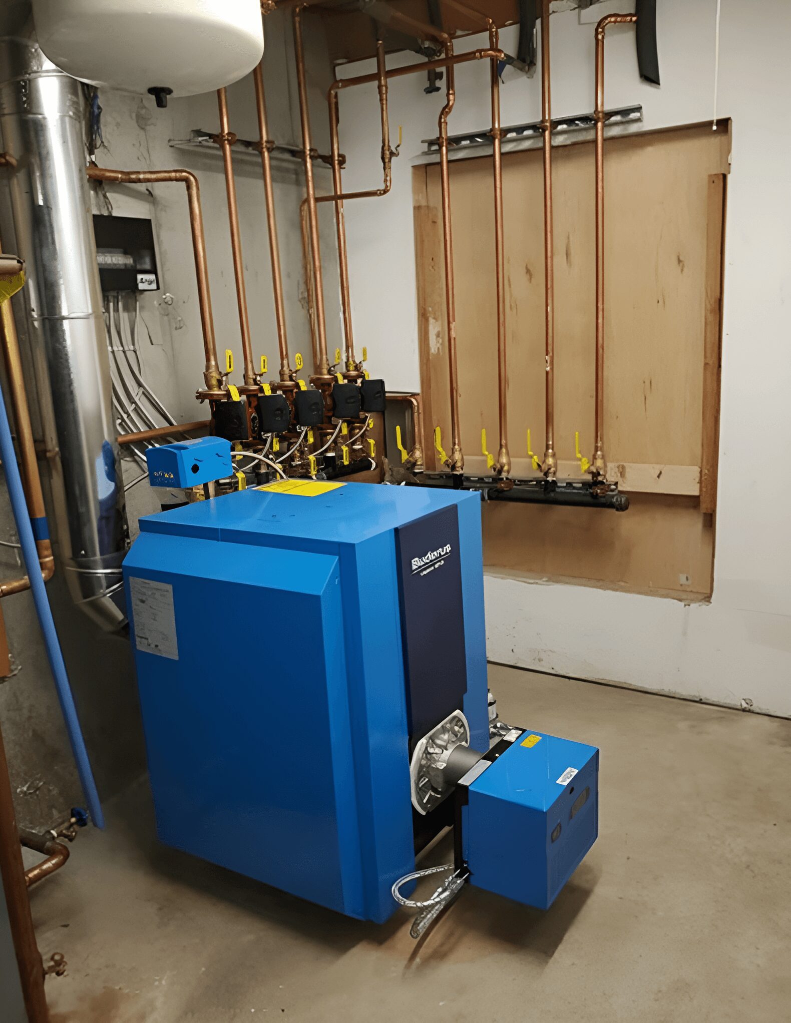 AFTER: Gerken Boiler Clean Install