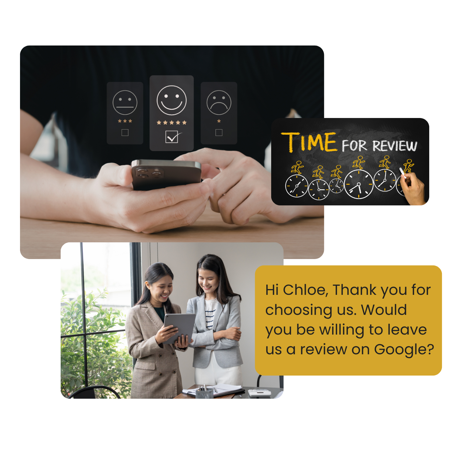 Personalized Image Review Requests
