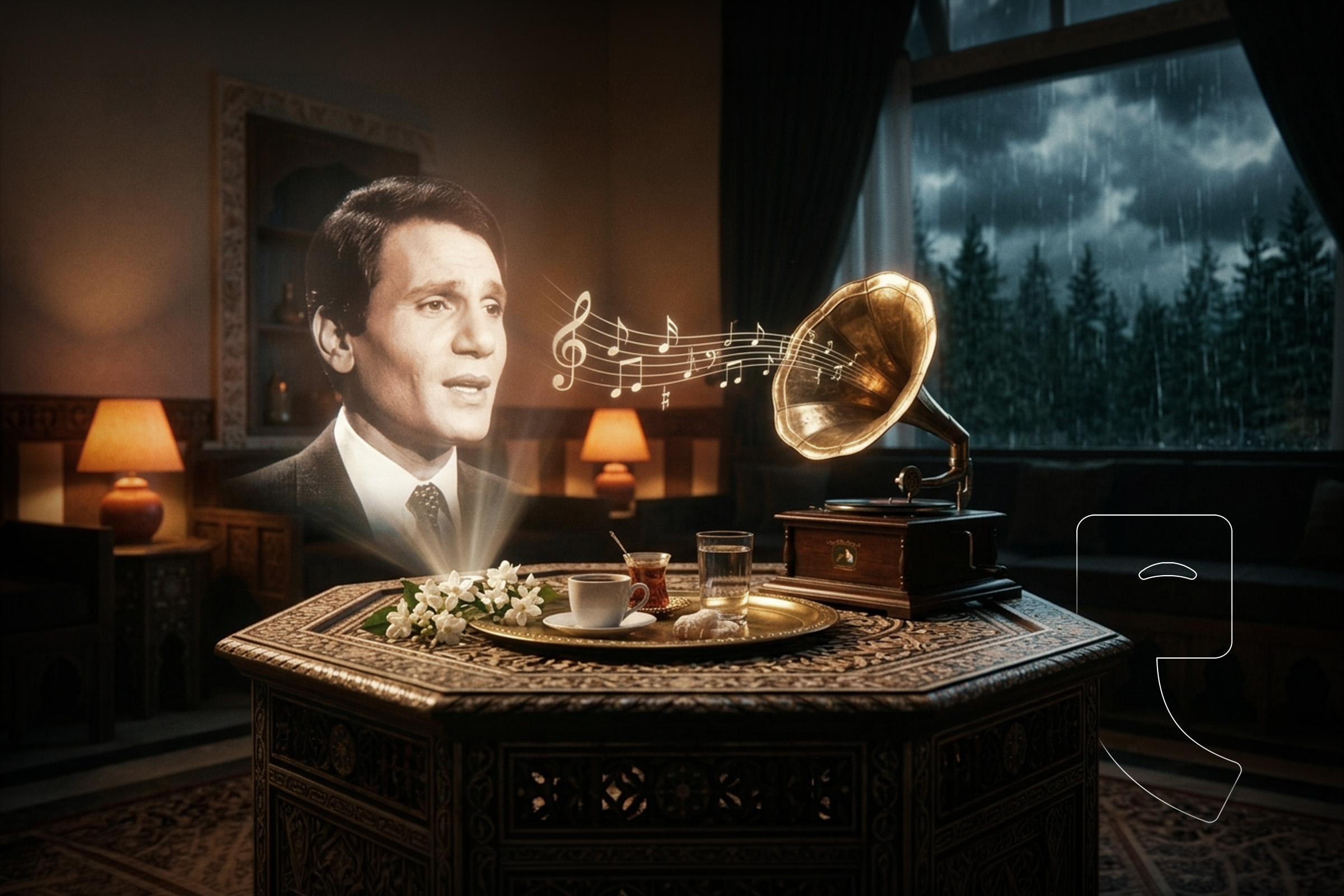 Abdulhalim Hafez performing, illustrating the Arabic concept of Tarab in music Abdulhalim Hafez performing, illustrating the Arabic concept of Tarab in music