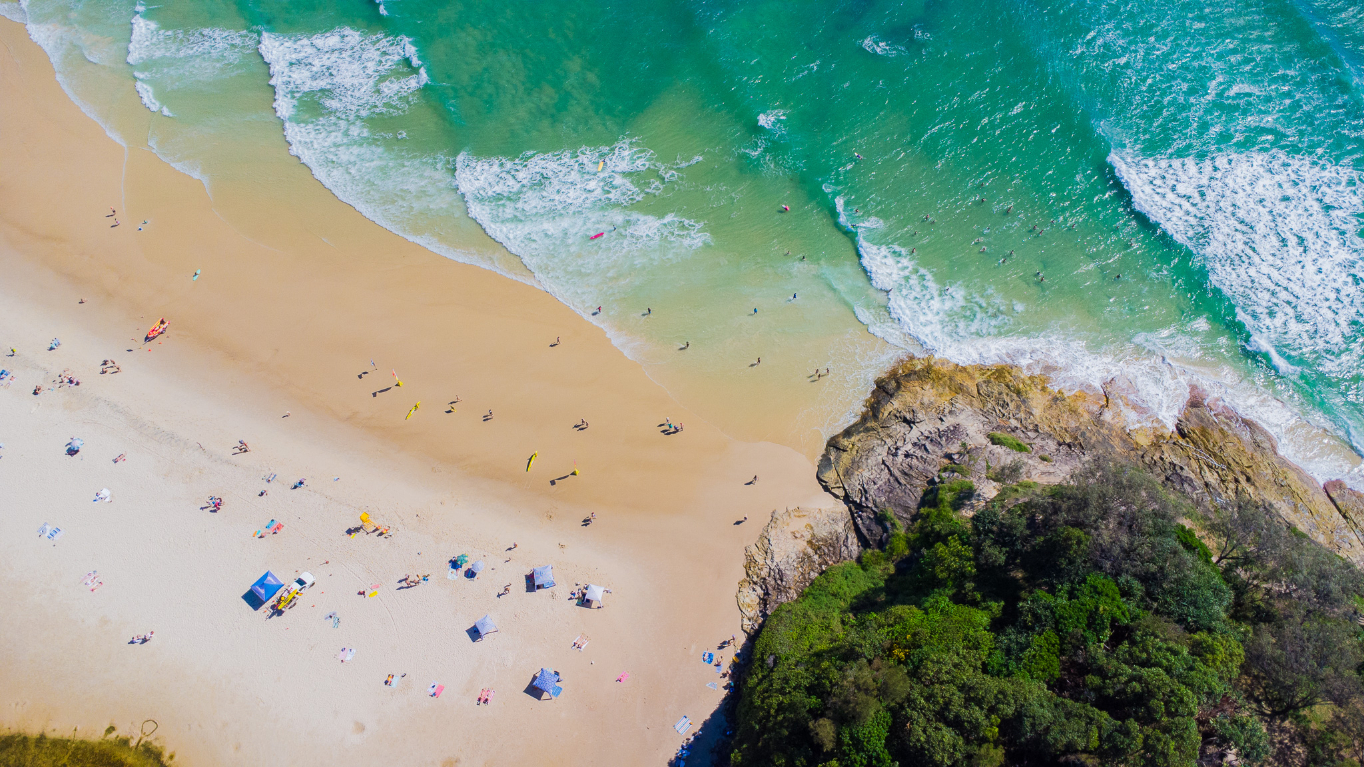 1 Galeen Street, Point Lookout — Aerial View