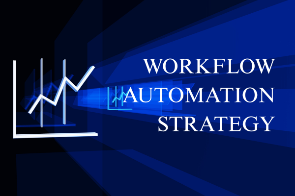 Chart showing time saved with workflow automation