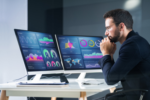  Clean and organized CRM dashboard view