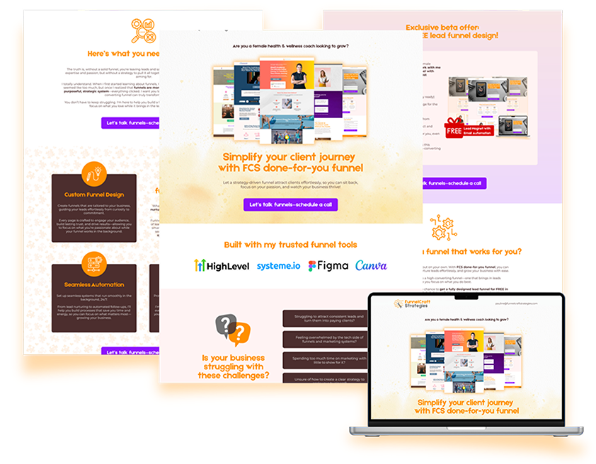 FunnelCraft Strategies lead funnel sample