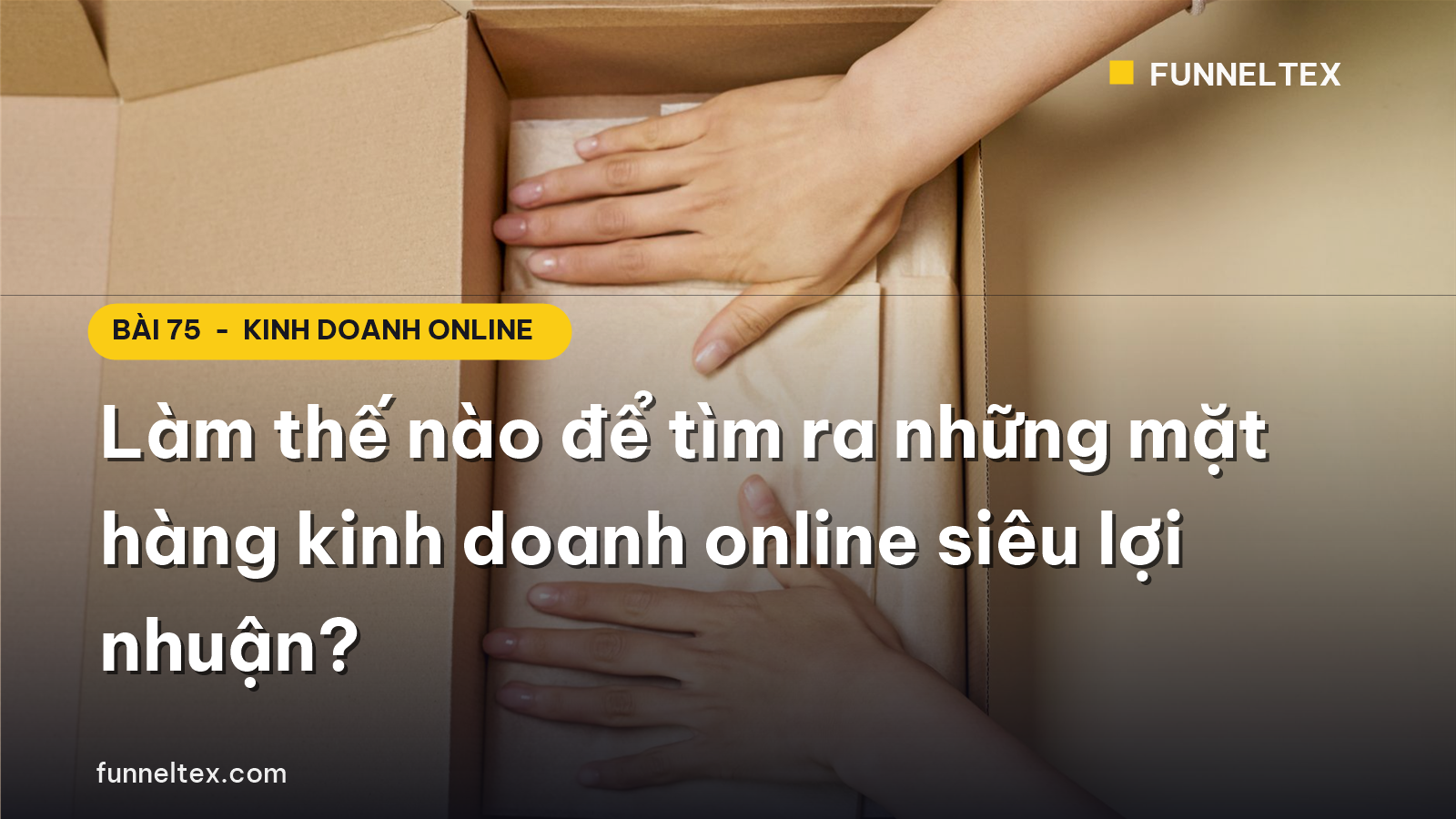 những mặt hàng kinh doanh online siêu lợi nhuận