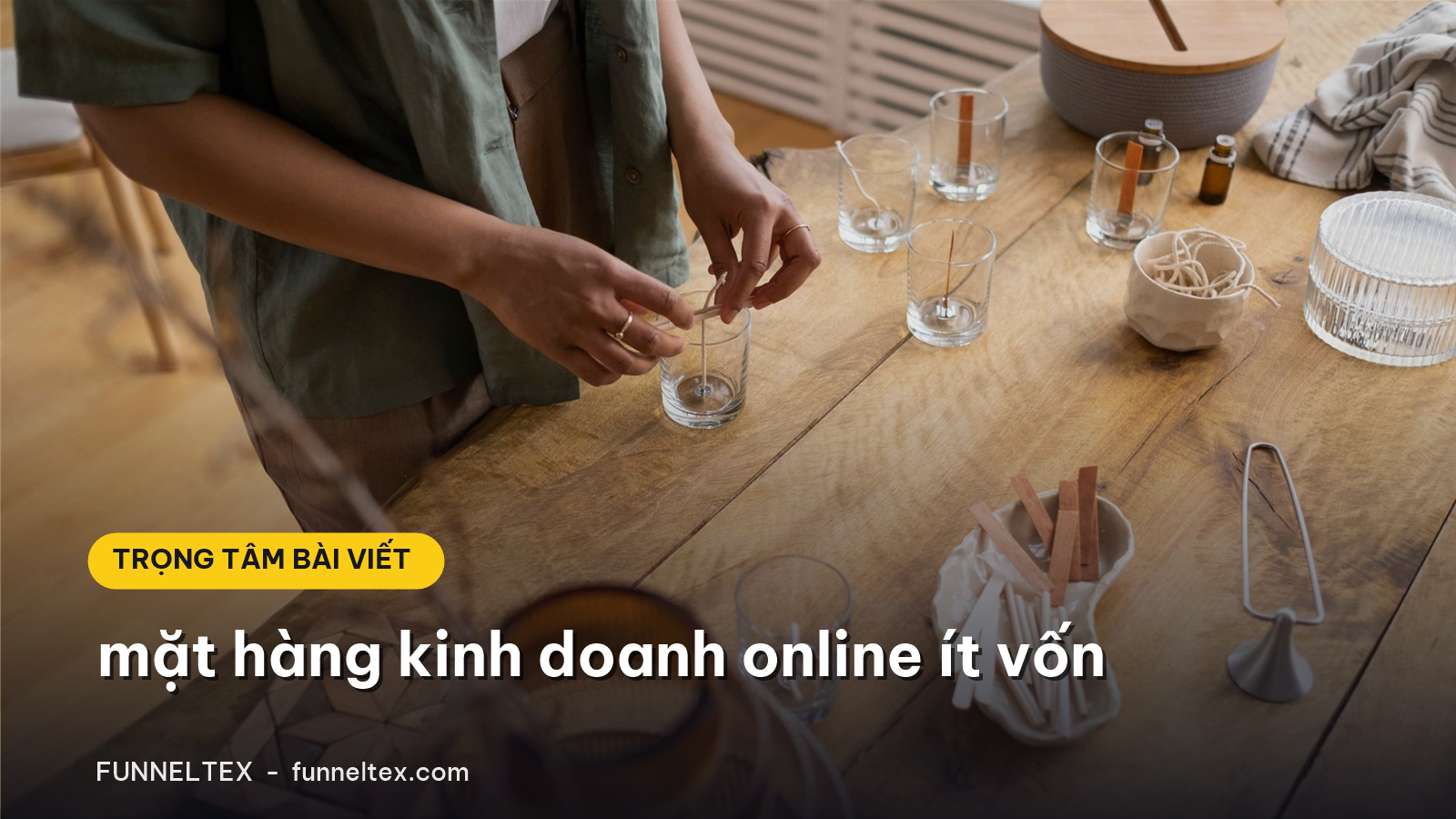 mặt hàng kinh doanh online ít vốn