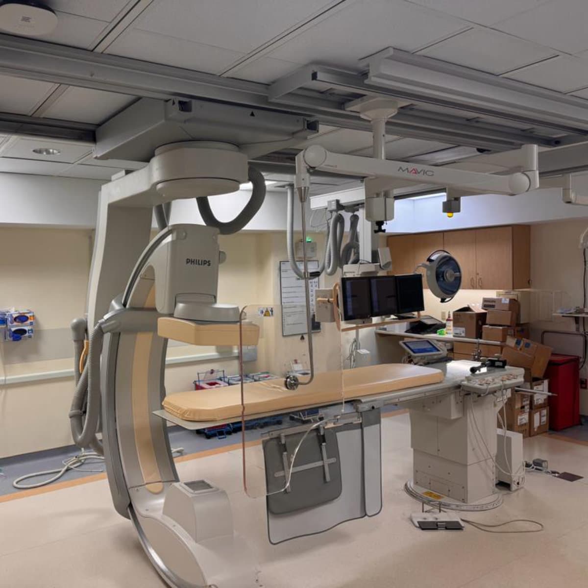 Cath lab with Philips Allura Xper FD20