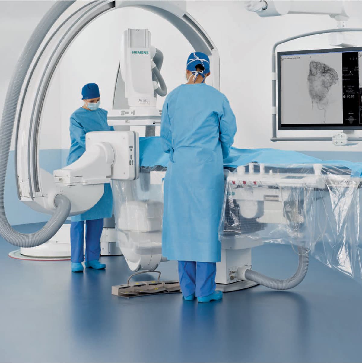 Siemens Artis Q in clinical use