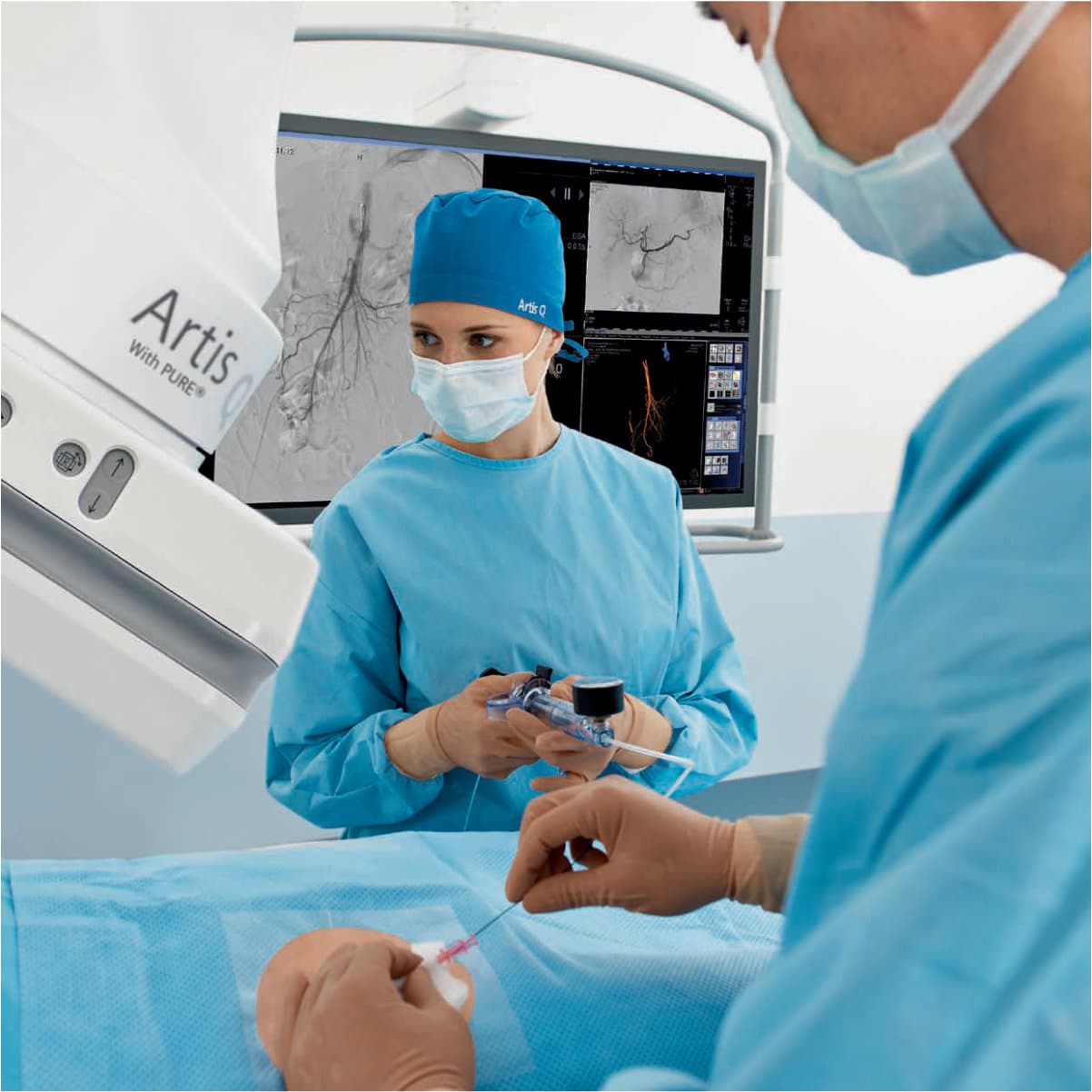 Artis Q interventional workflow