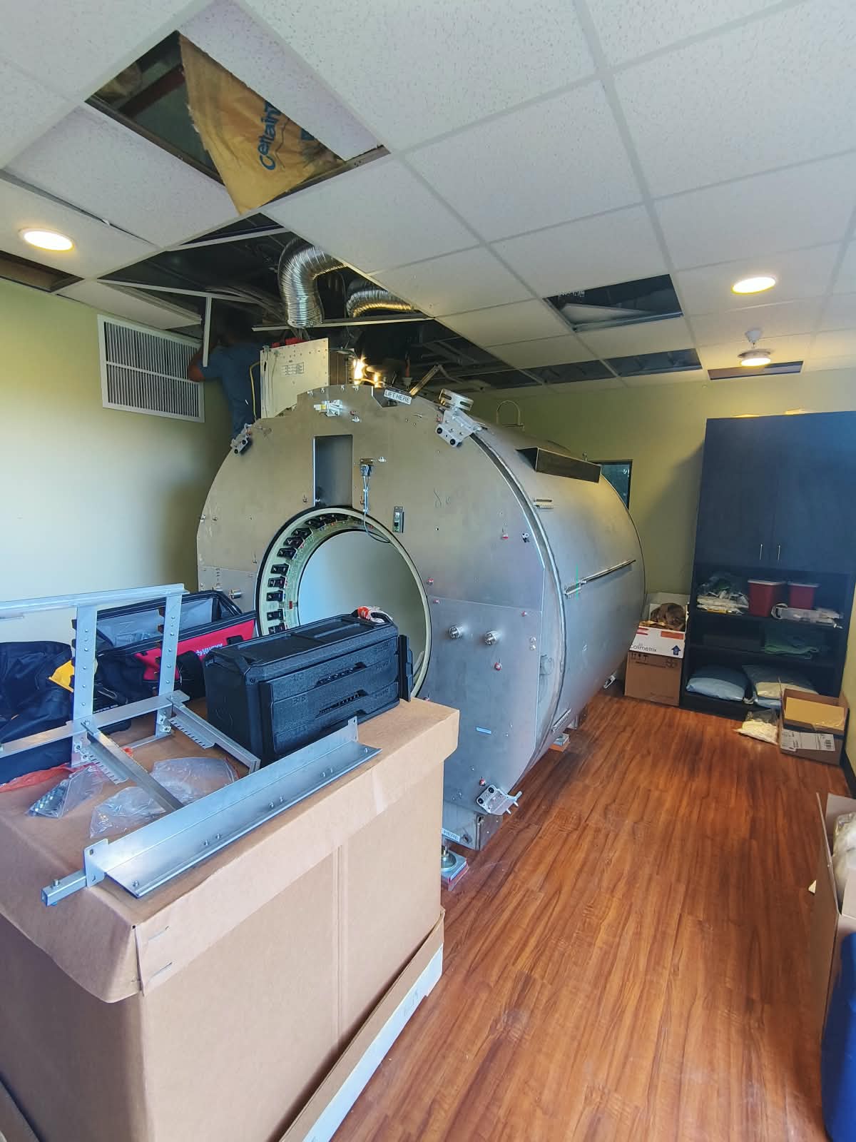 Proyecto de instalación de resonancia magnética de Best Care