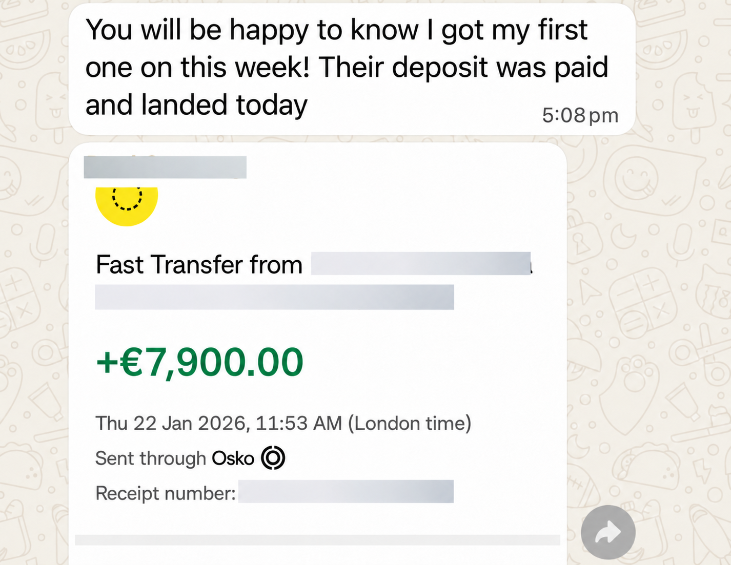 Client result