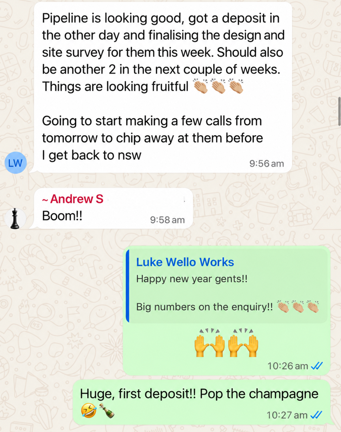 Client result