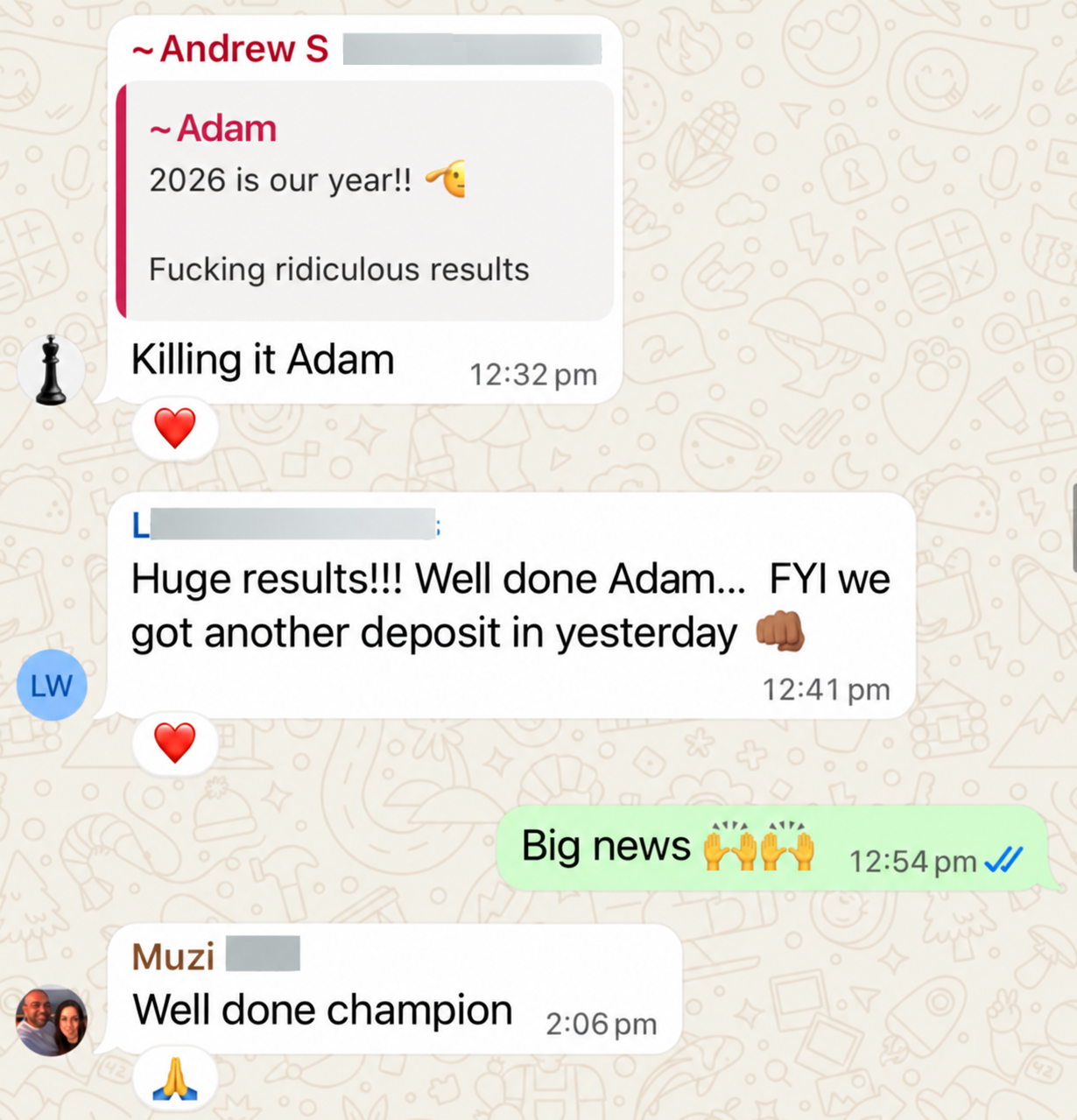 Client result