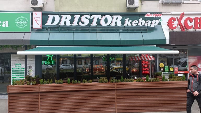 Restaurant Dristor Kebap, din 1999